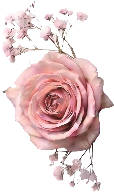 Decoración floral izquierda